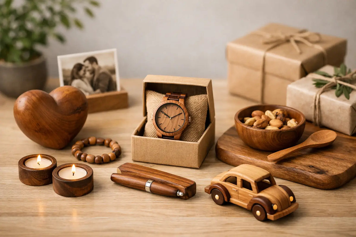 Schöne Geschenkideen aus Holz, die bleiben