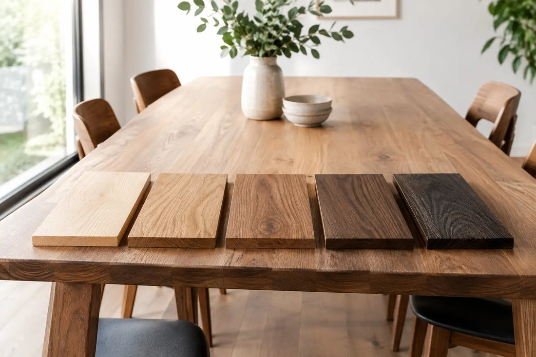 Beste Holzarten für Esstische im Vergleich