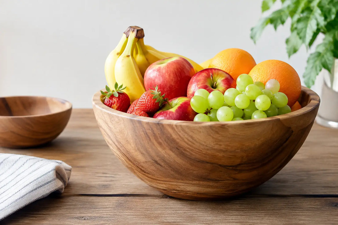 Beste Holzschalen für Obst richtig auswählen