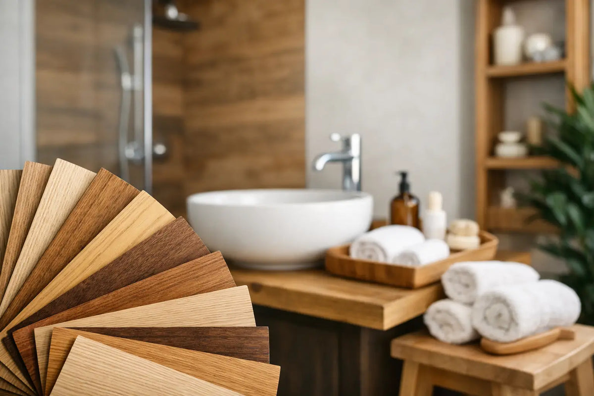 Welche Holzart passt ins Badezimmer? Die Auswahl