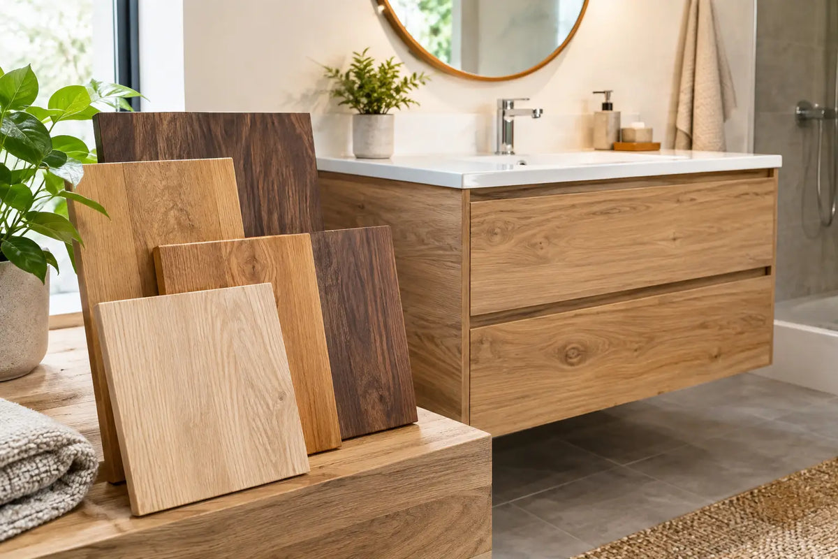 Beste Hölzer für Badmöbel richtig wählen