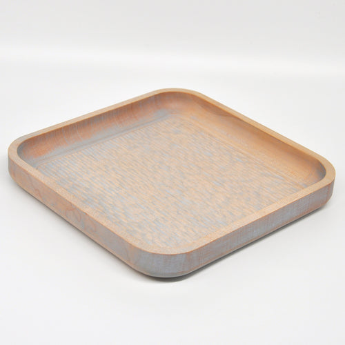 Holzschale Ahorn – Unikat aus Massivholz nordic blue