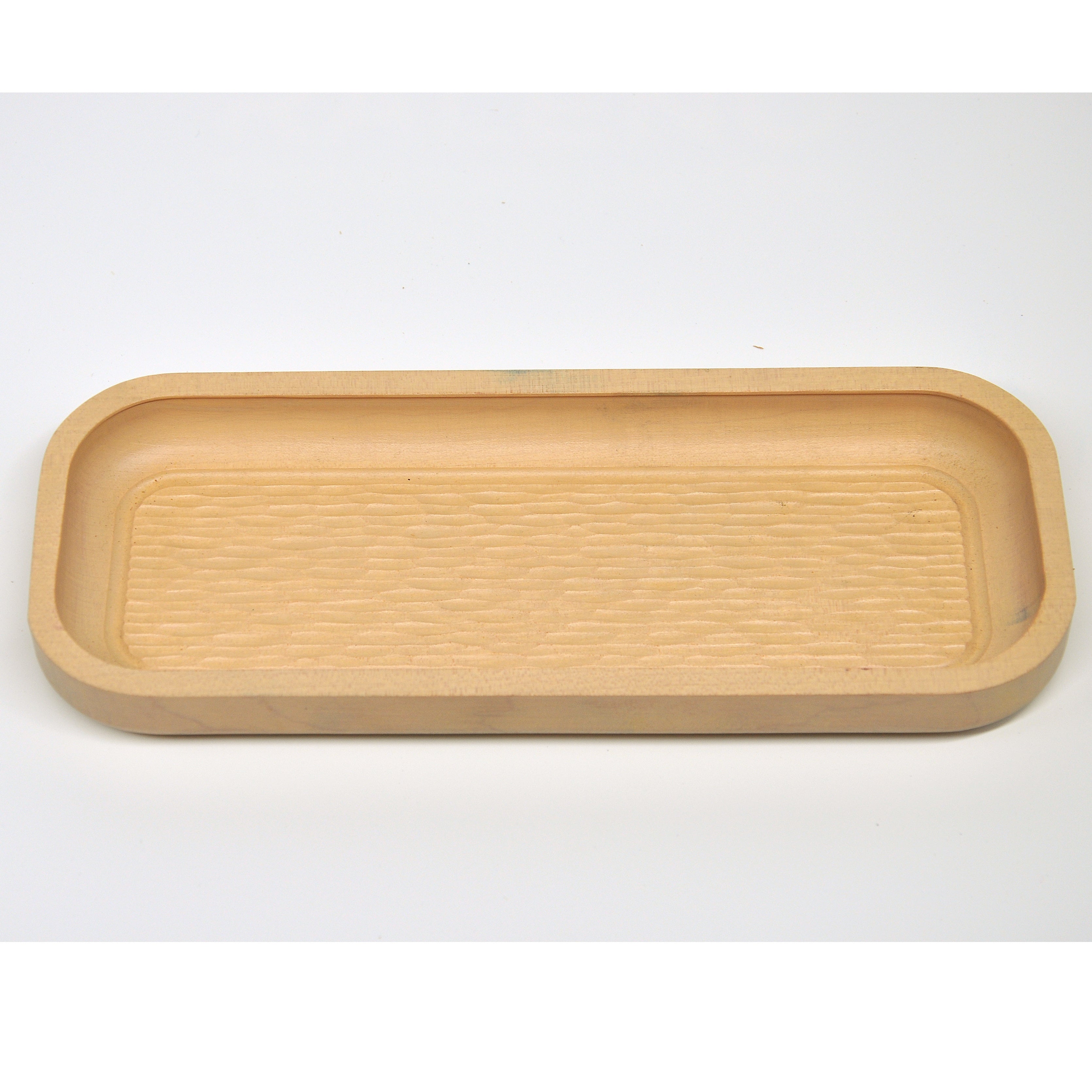 Holzschale Ahorn – Unikat aus Massivholz pine, 23 × 9 cm