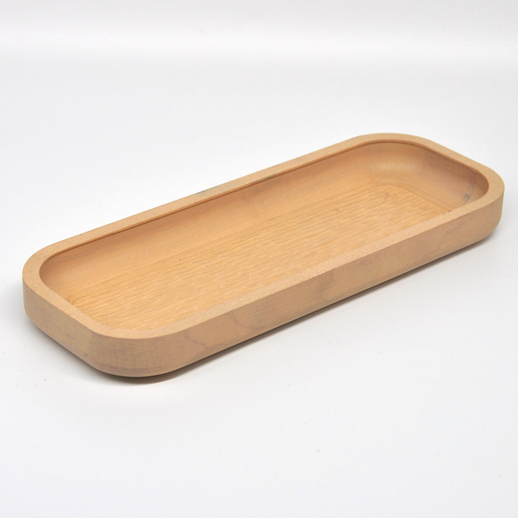 Holzschale Ahorn – Unikat aus Massivholz pine, 23 × 9 cm