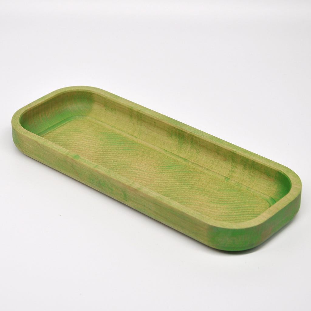 Holzschale Ahorn – Unikat aus Massivholz apple green