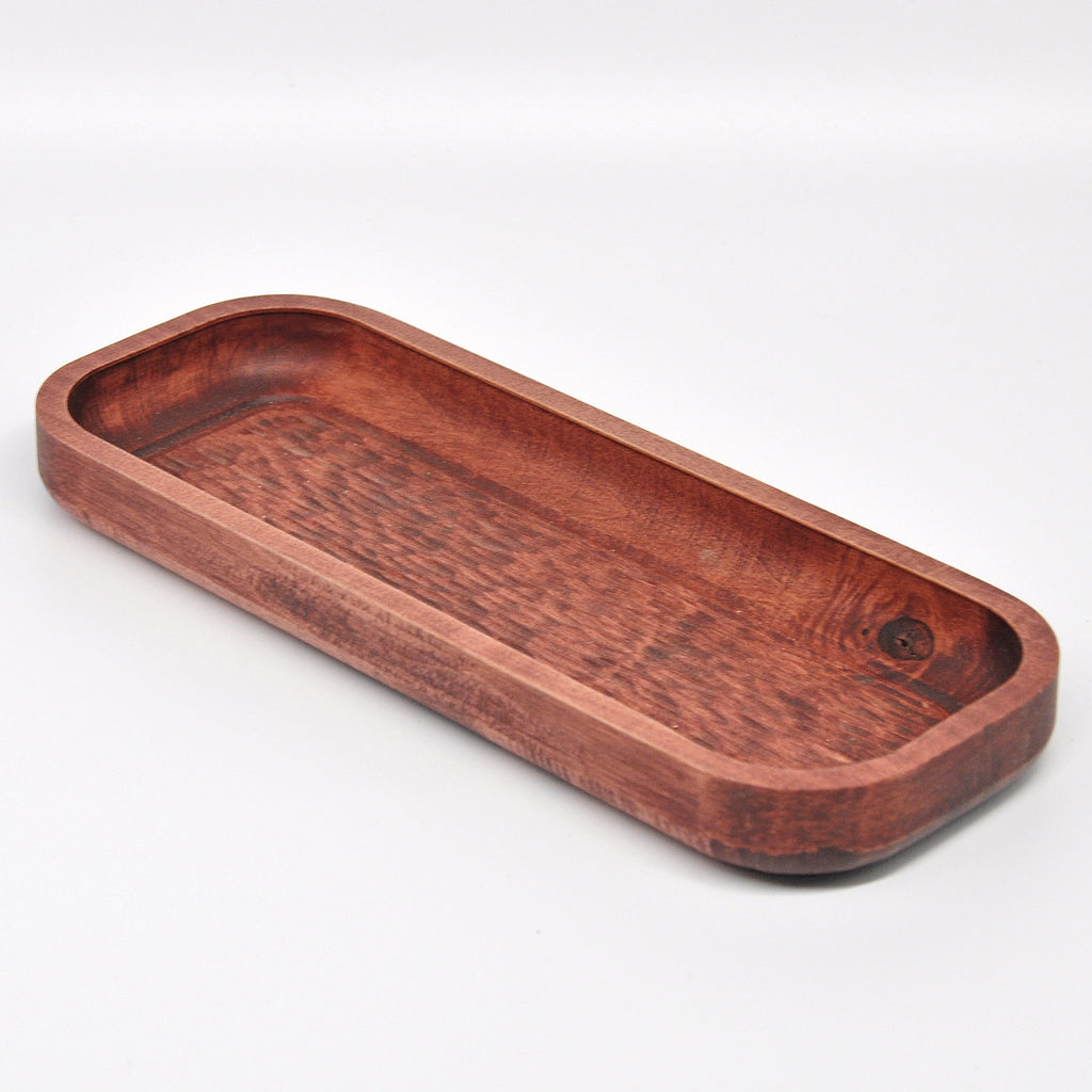 Holzschale Ahorn – Unikat aus Massivholz rost brown