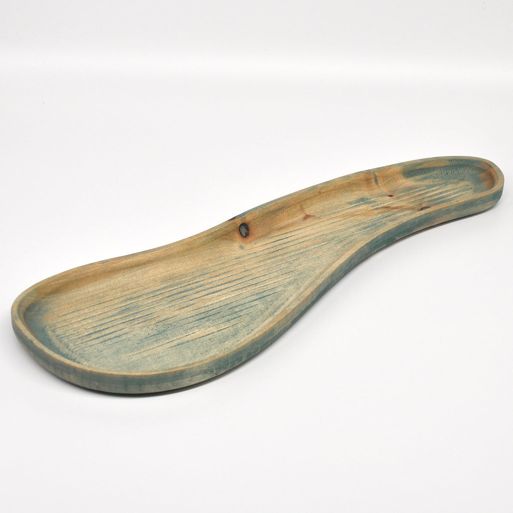 Holzschale Ahorn – Unikat aus Massivholz nordic green