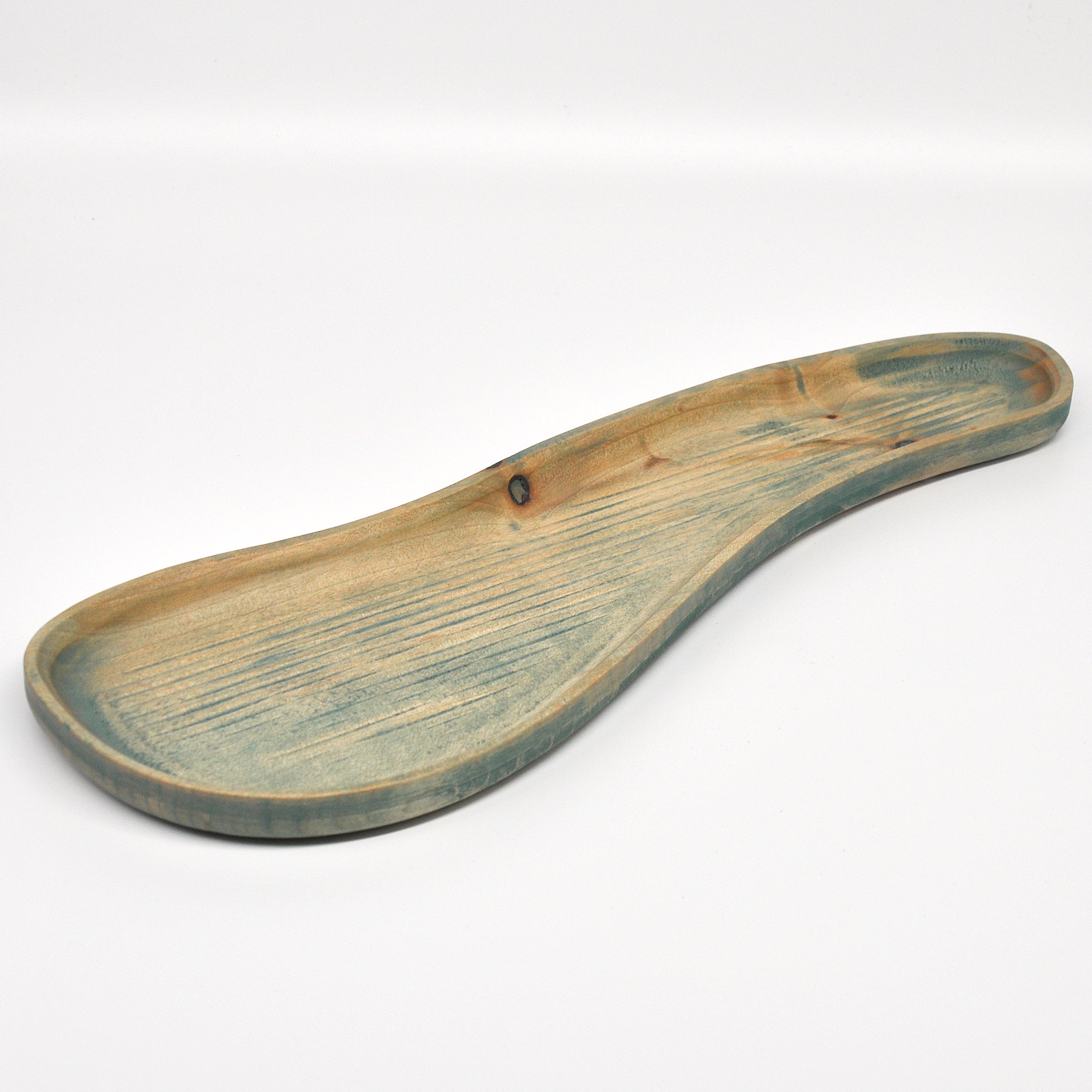 Holzschale Ahorn – Unikat aus Massivholz nordic green