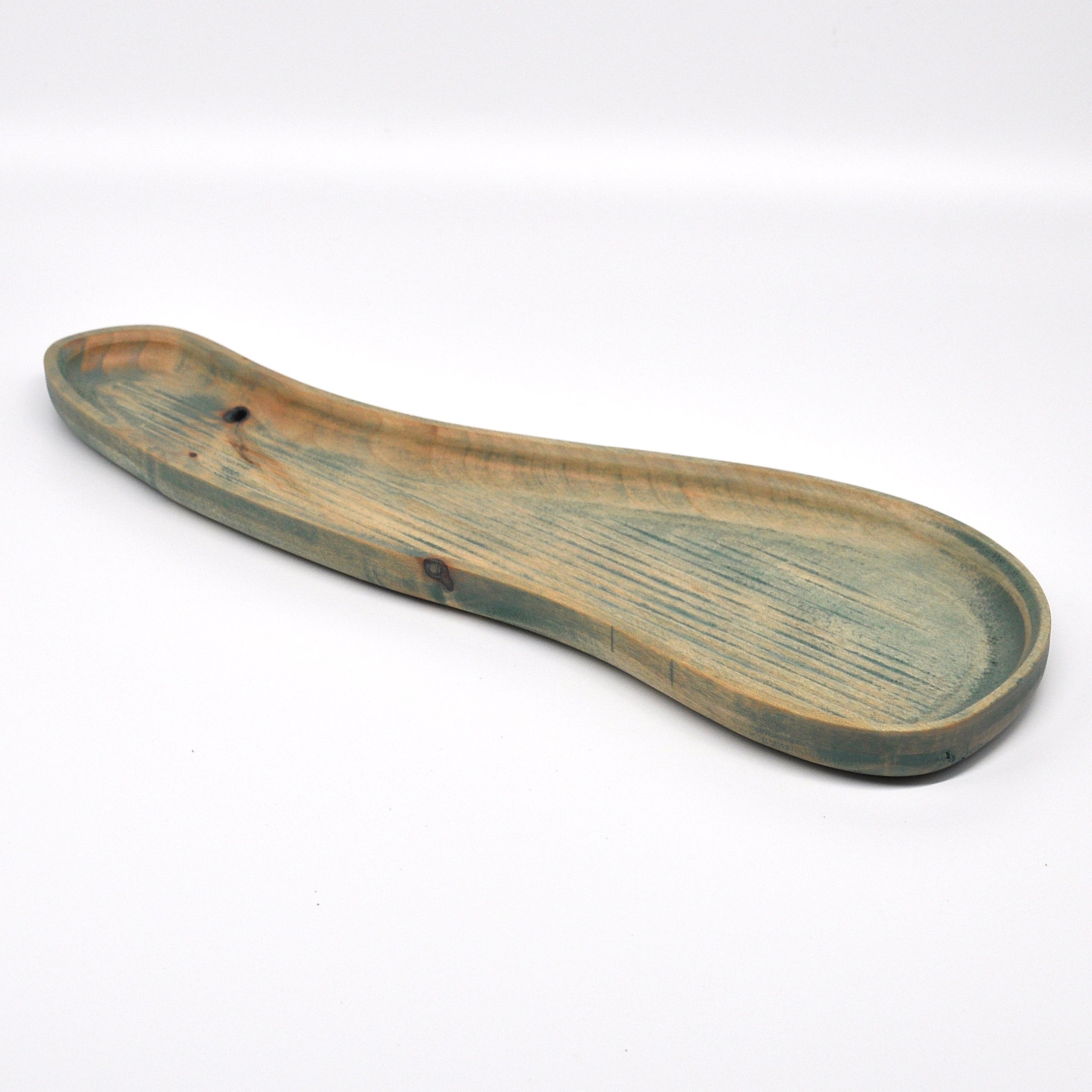 Holzschale Ahorn – Unikat aus Massivholz nordic green