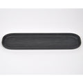 Holzschale Ahorn – Unikat aus Massivholz black, 32 × 8 cm