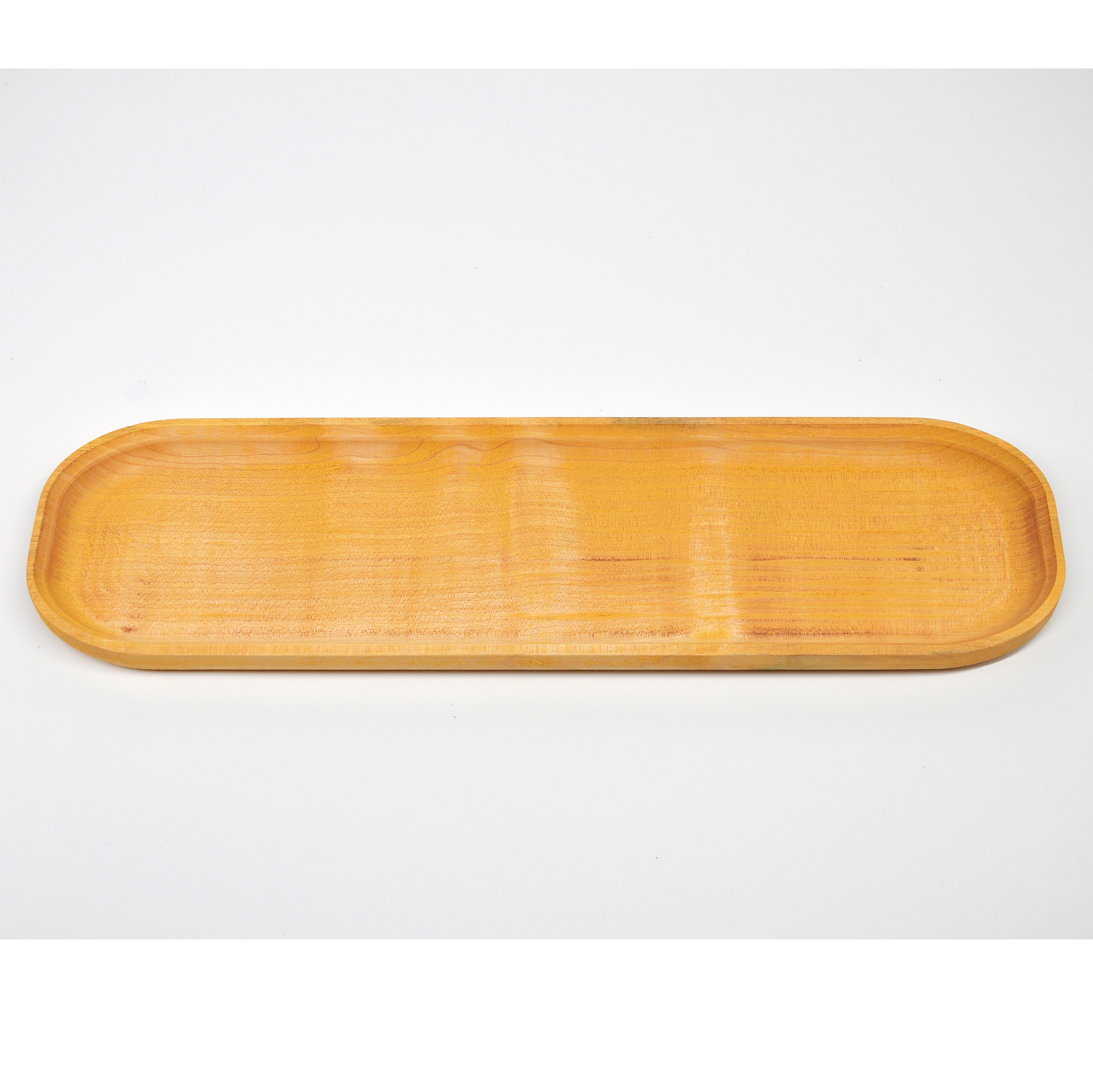 Holzschale Ahorn – Unikat aus Massivholz pine, 33 × 9 cm