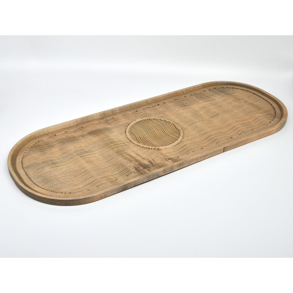 Holzschale Ahorn – Unikat aus Massivholz retro old