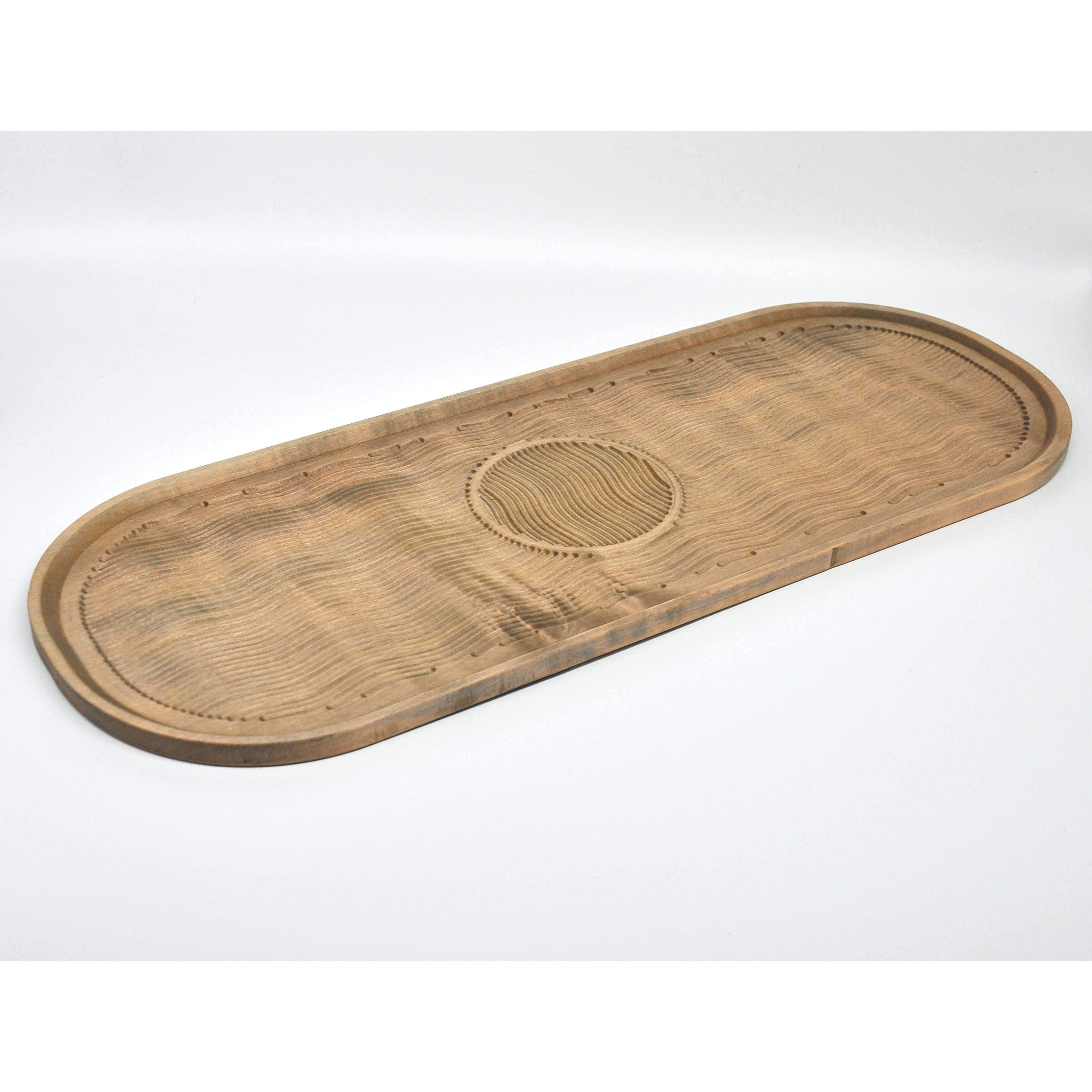 Holzschale Ahorn – Unikat aus Massivholz retro old