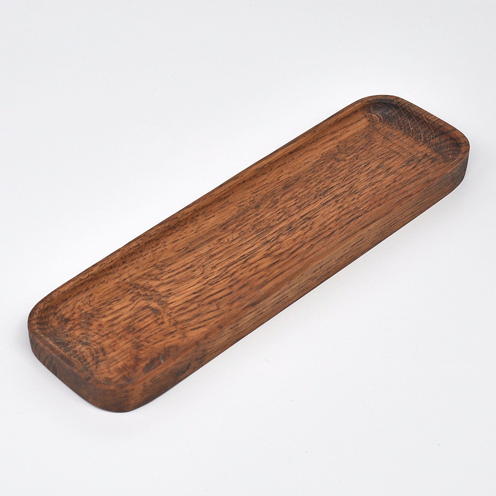 Holzschale Eiche – Unikat aus Massivholz old oak, 22 × 6 cm