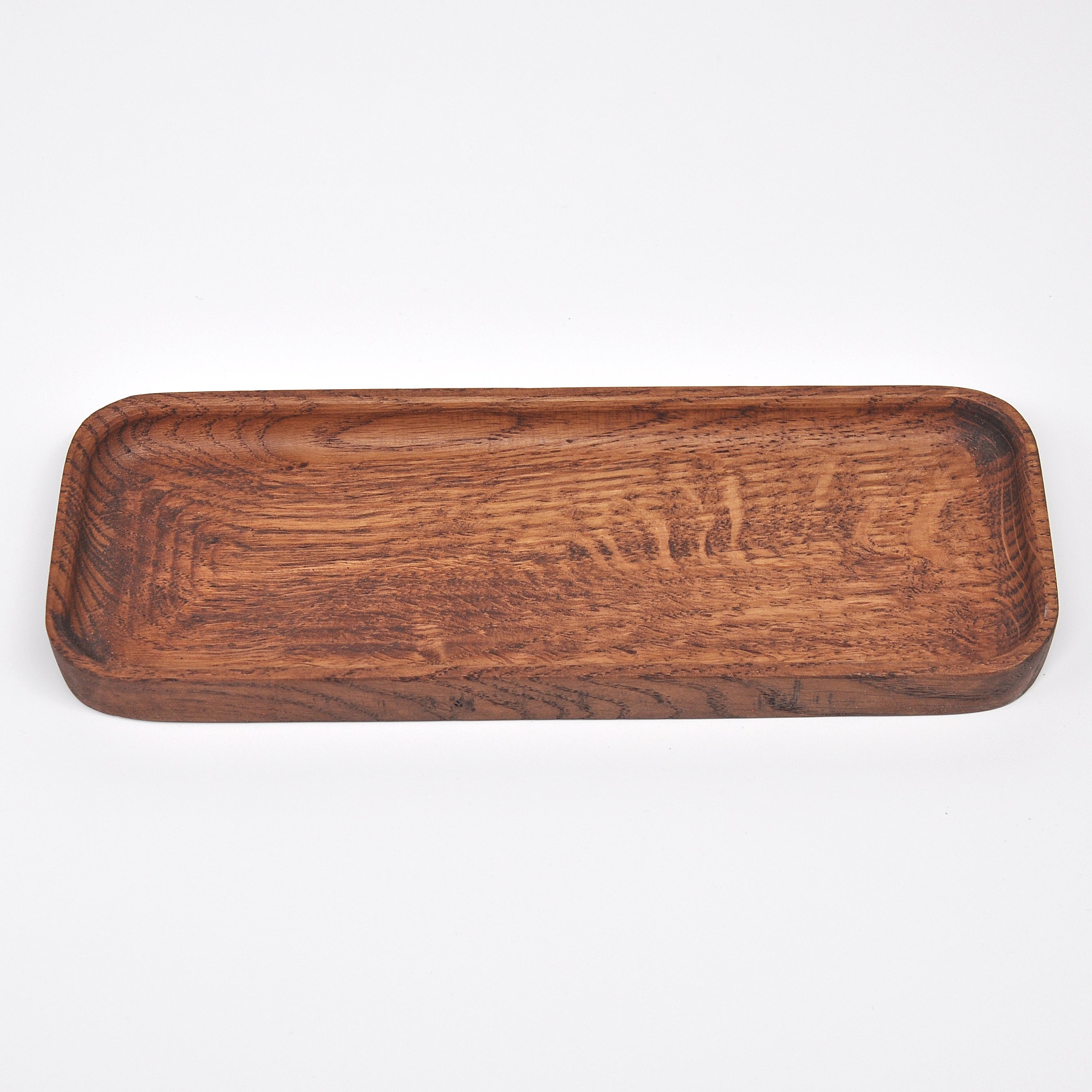Holzschale Eiche – Unikat aus Massivholz old oak, 22 × 8 cm I