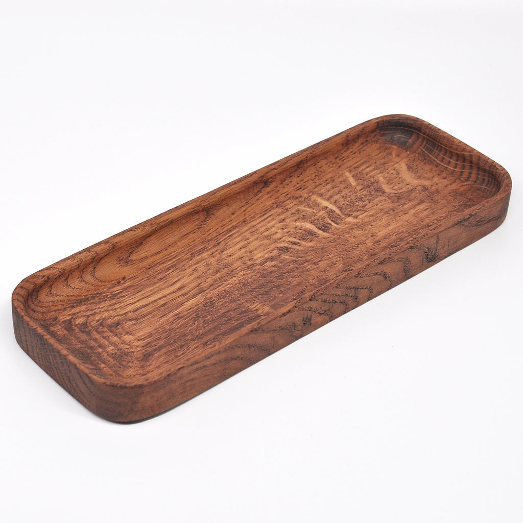 Holzschale Eiche – Unikat aus Massivholz old oak, 22 × 8 cm I