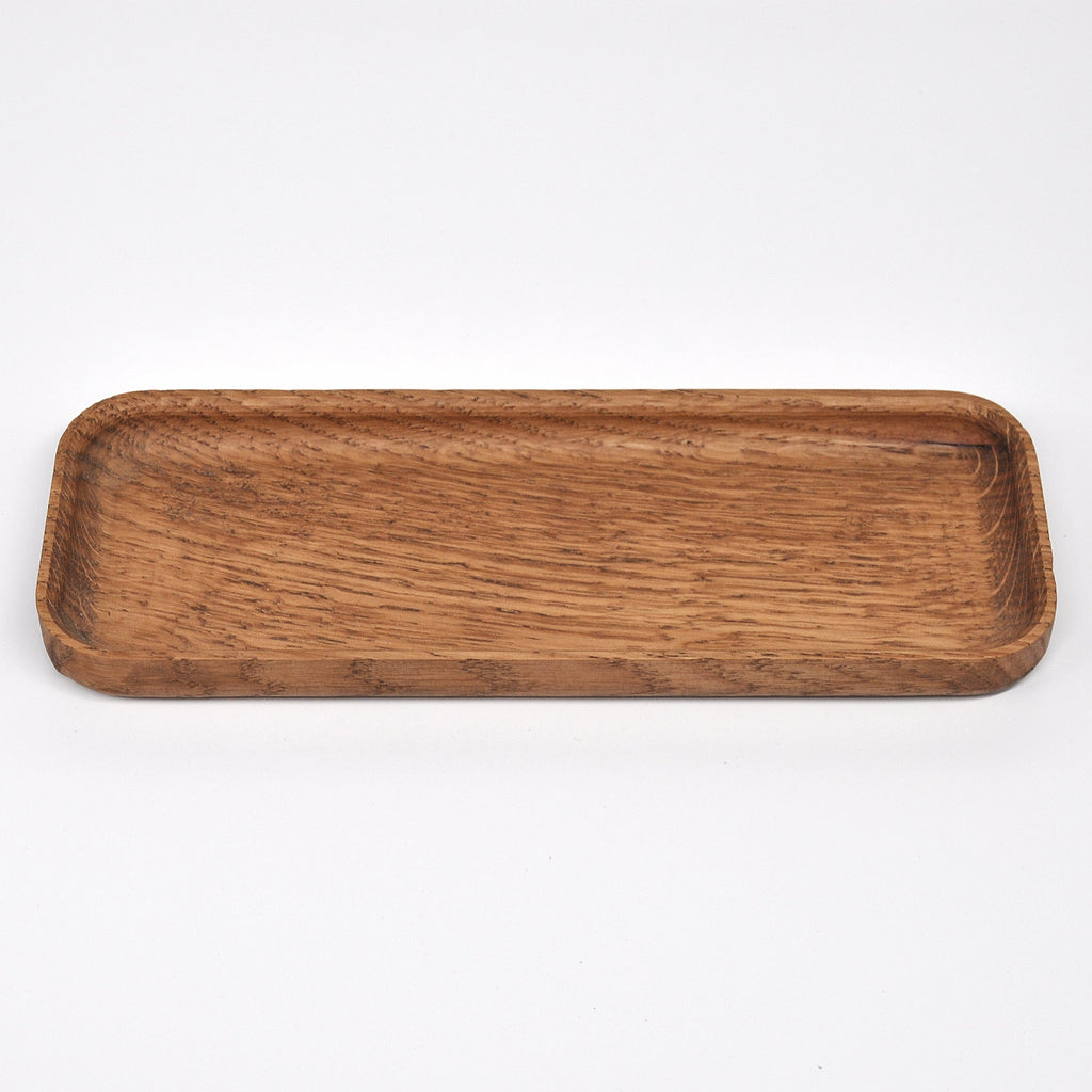 Holzschale Eiche – Unikat aus Massivholz old oak, 22 × 8 cm II