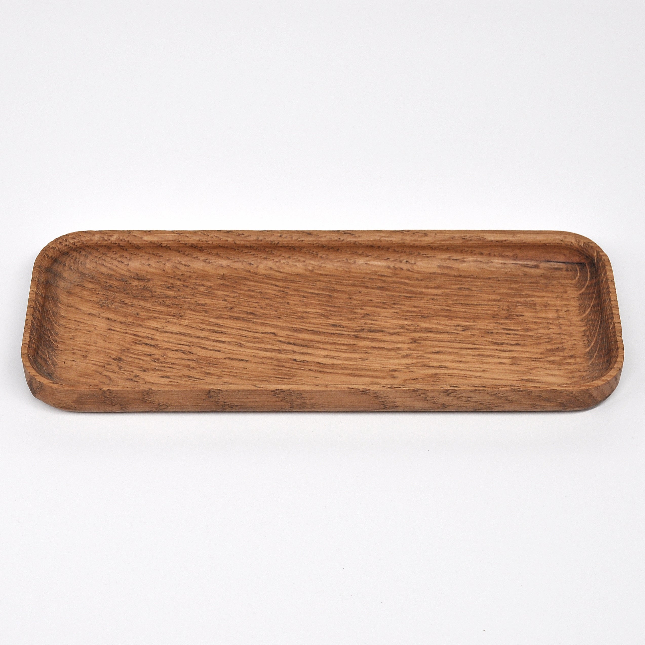 Holzschale Eiche – Unikat aus Massivholz old oak, 22 × 8 cm II