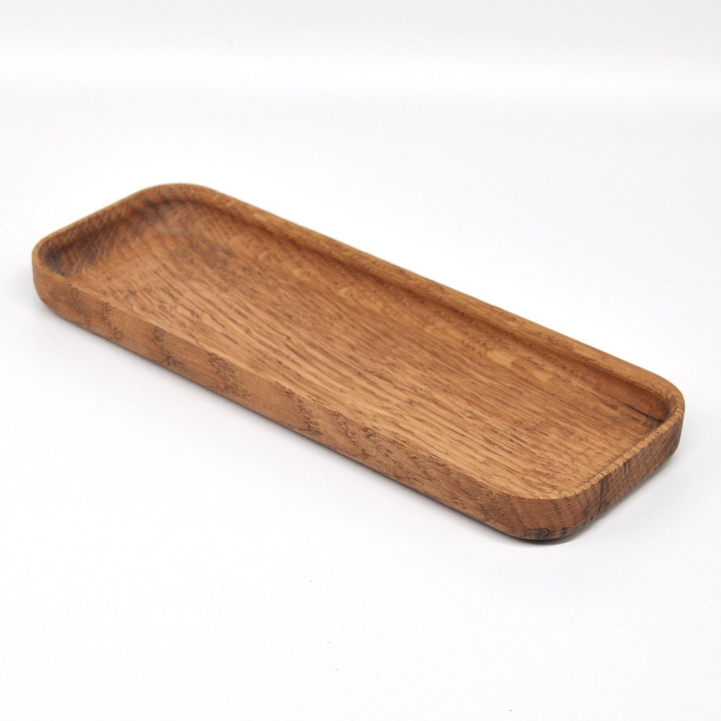 Holzschale Eiche – Unikat aus Massivholz old oak, 22 × 8 cm II