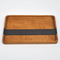Holzschale Eiche – Unikat aus Massivholz brown oak macchiato with moor oark line