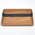 Holzschale Eiche – Unikat aus Massivholz natural oak with moor oark line