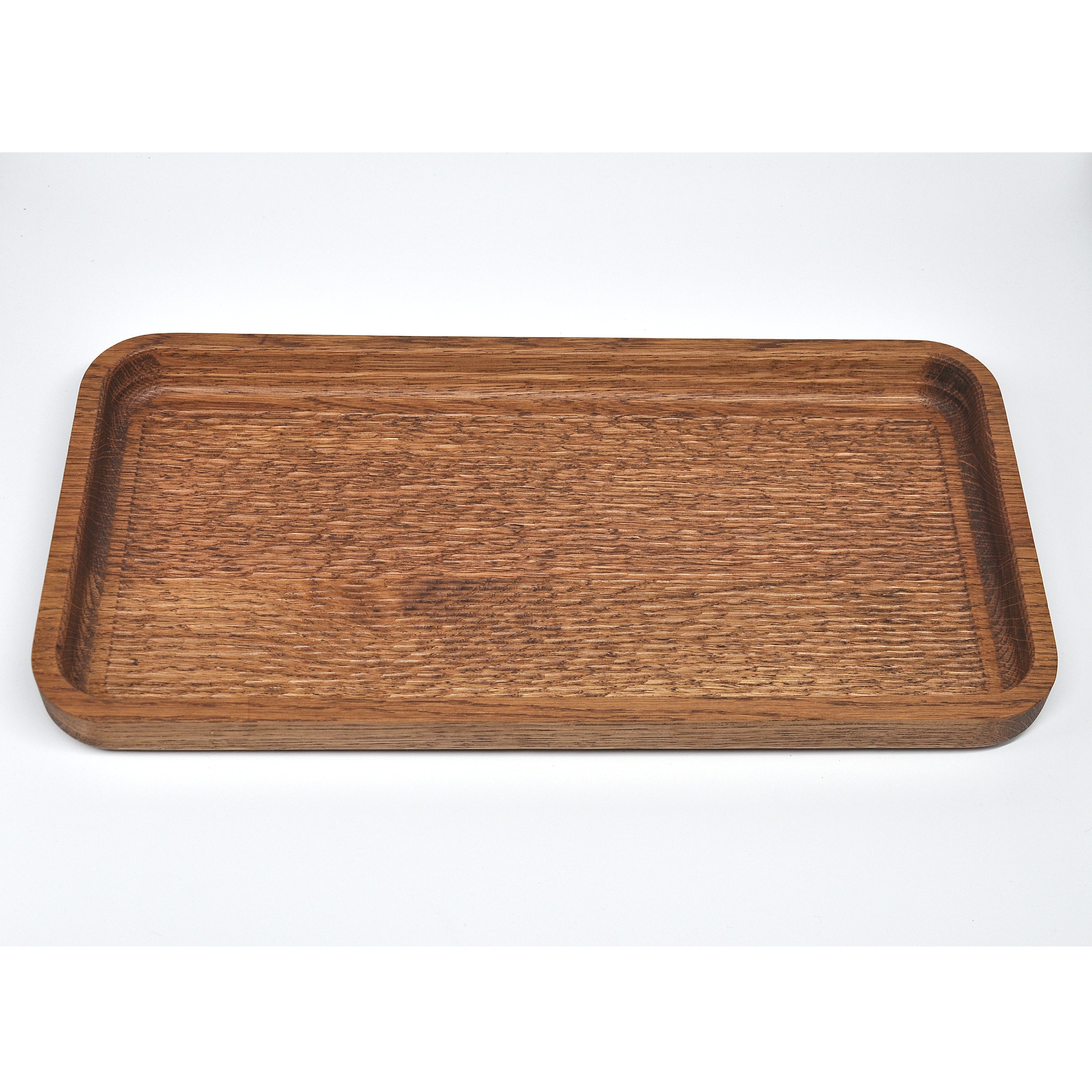 Holzschale Eiche – Unikat aus Massivholz old oark black line