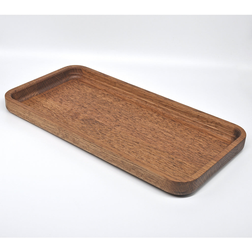 Holzschale Eiche – Unikat aus Massivholz old oark black line