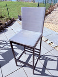 Barhocker für den Aussenbereich SilverGrey