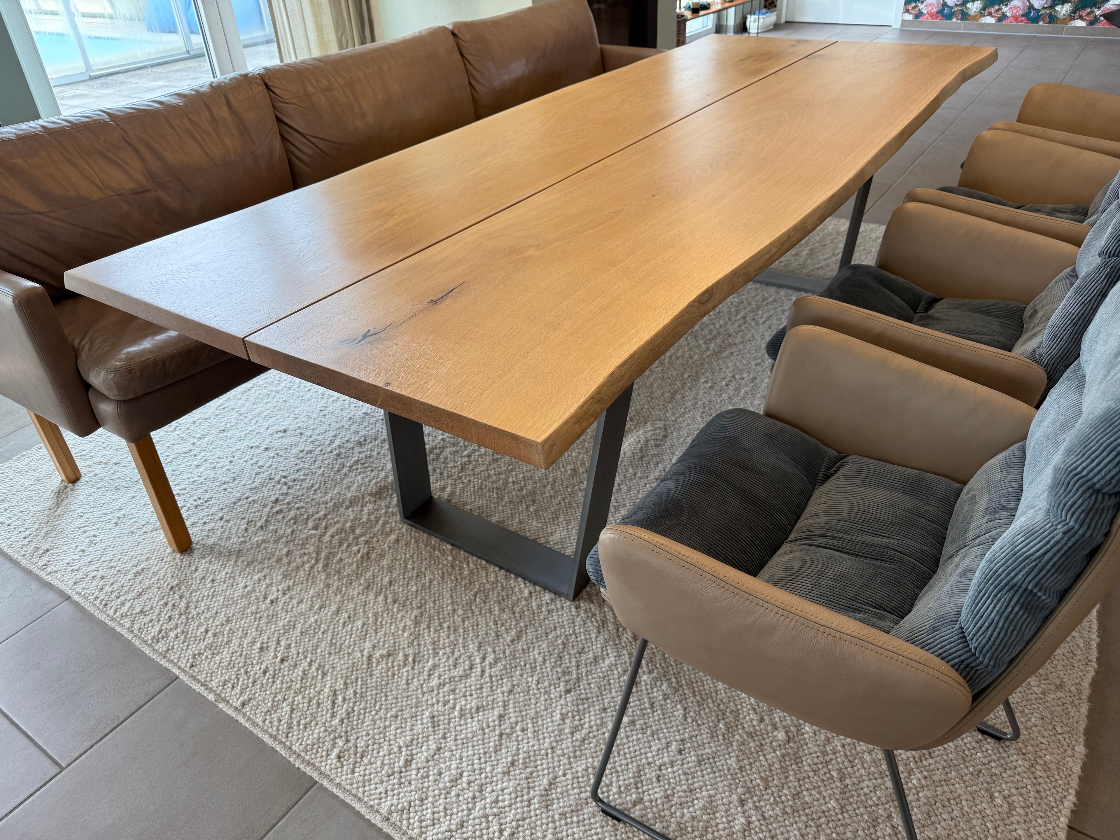 Esstische Eiche für 8 Personen