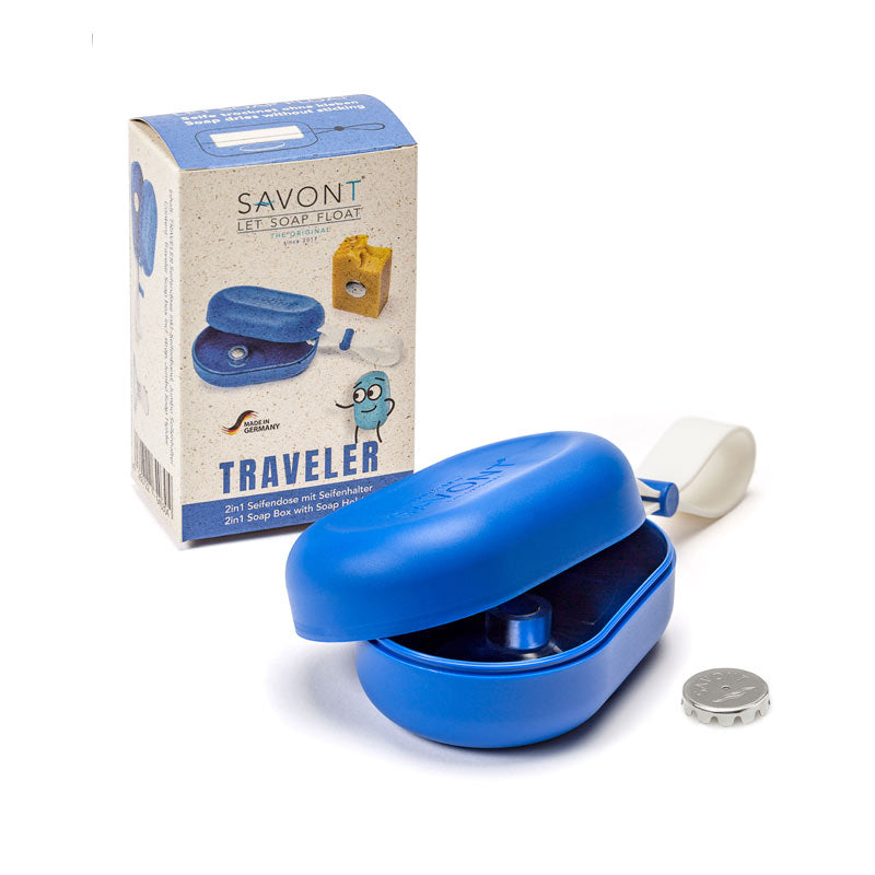 SAVONT Original Traveler Soap Box | Always dry & clean | soap tin case